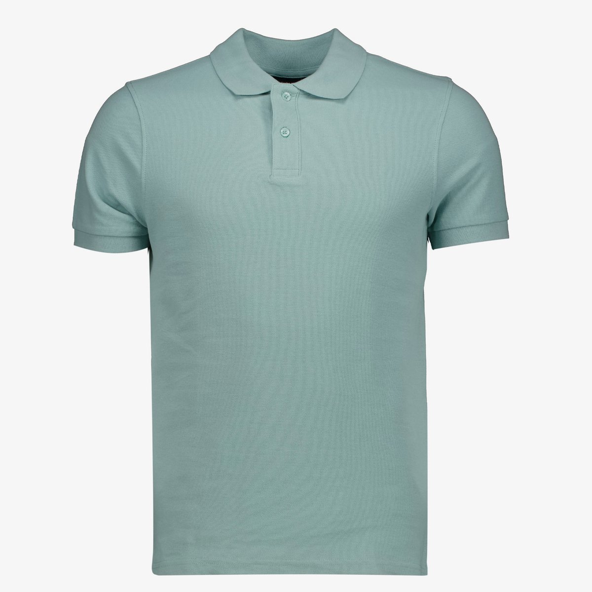 Unsigned heren polo groen - Maat L
