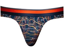 Thong - L/XL - Navy Marble