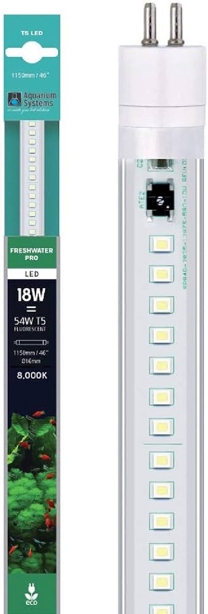 Aquarium Systems Freshwater pro T5 Led 18w 1150mm
