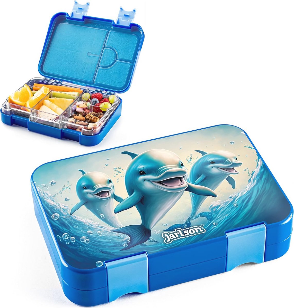 Bento Lunchbox voor Kinderen - Lekvrij, Vakken, Ideaal voor School en Peuters
