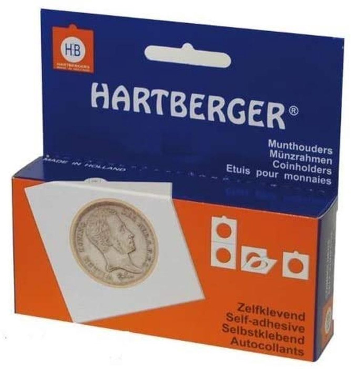 Zelfklevende Coin-Houders 100 x 30 mm voor Verzamelaars