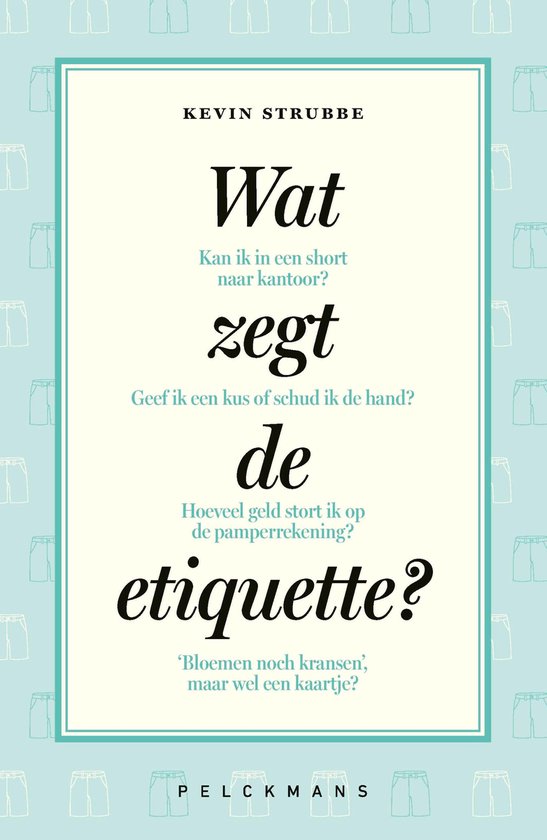 Wat zegt de etiquette? - cover