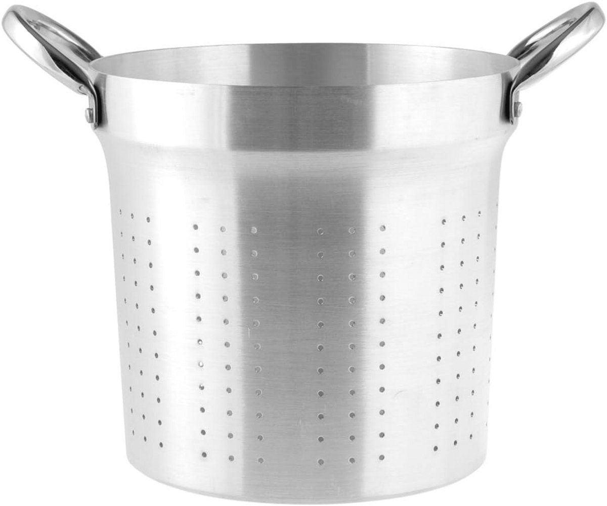 Aluminium zeef met 2 handgrepen, 32 cm, grijs