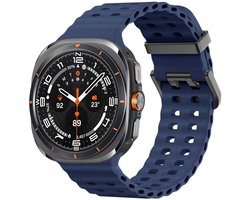 Siliconenband - Geschikt voor Samsung Galaxy Watch Ultra (2024/2025) - Midnight Blue
