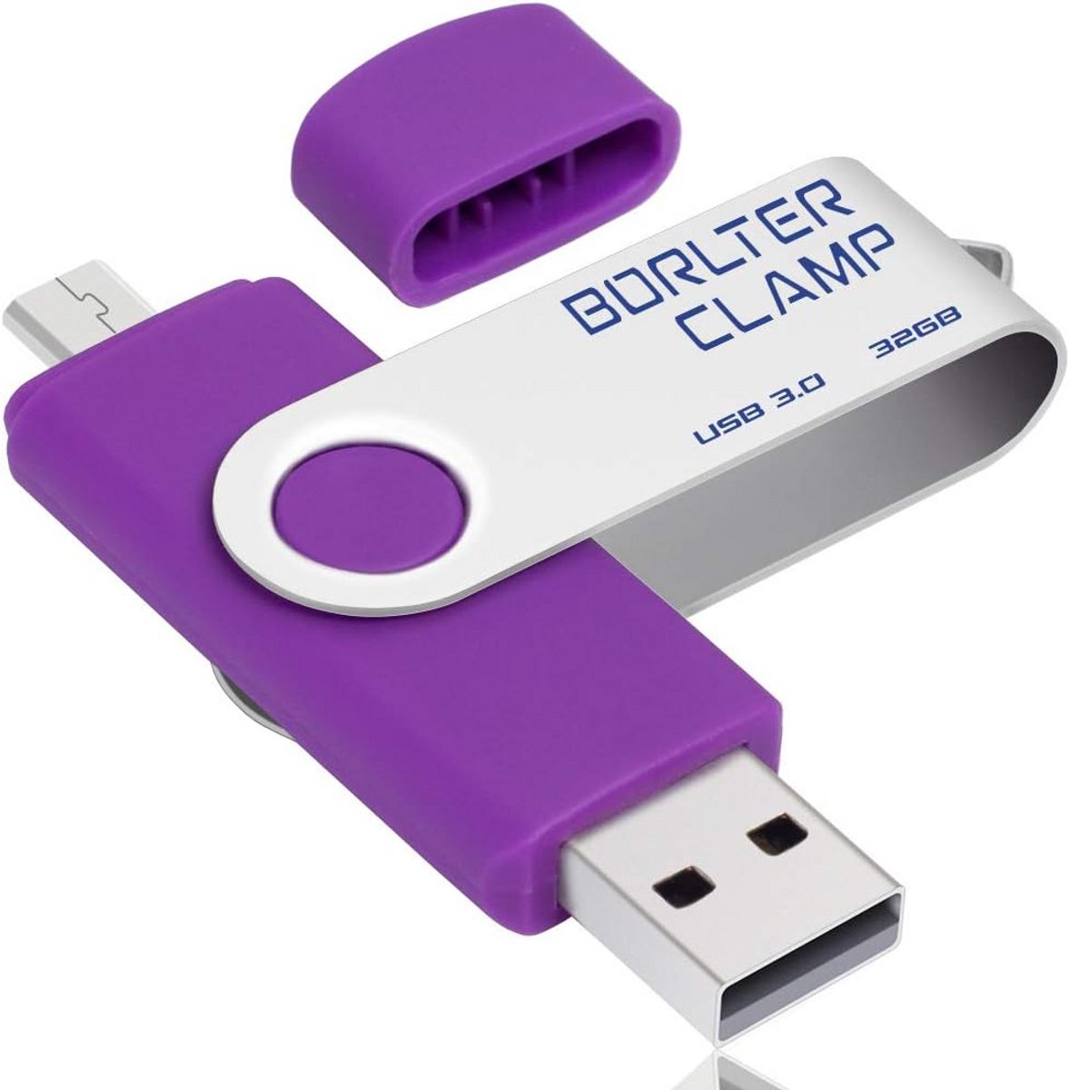 USB 3.0 Flash Drive 32GB OTG Dual Port Met Micro USB Voor Android Telefoons