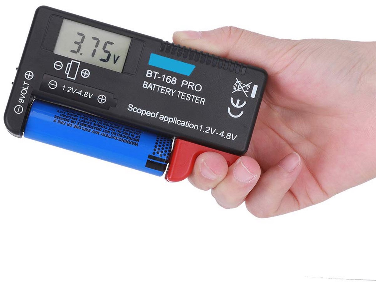 Digitale Batterijtester voor AAA AA 9V 1,5V - Huishoudelijke Knoopcel Tester