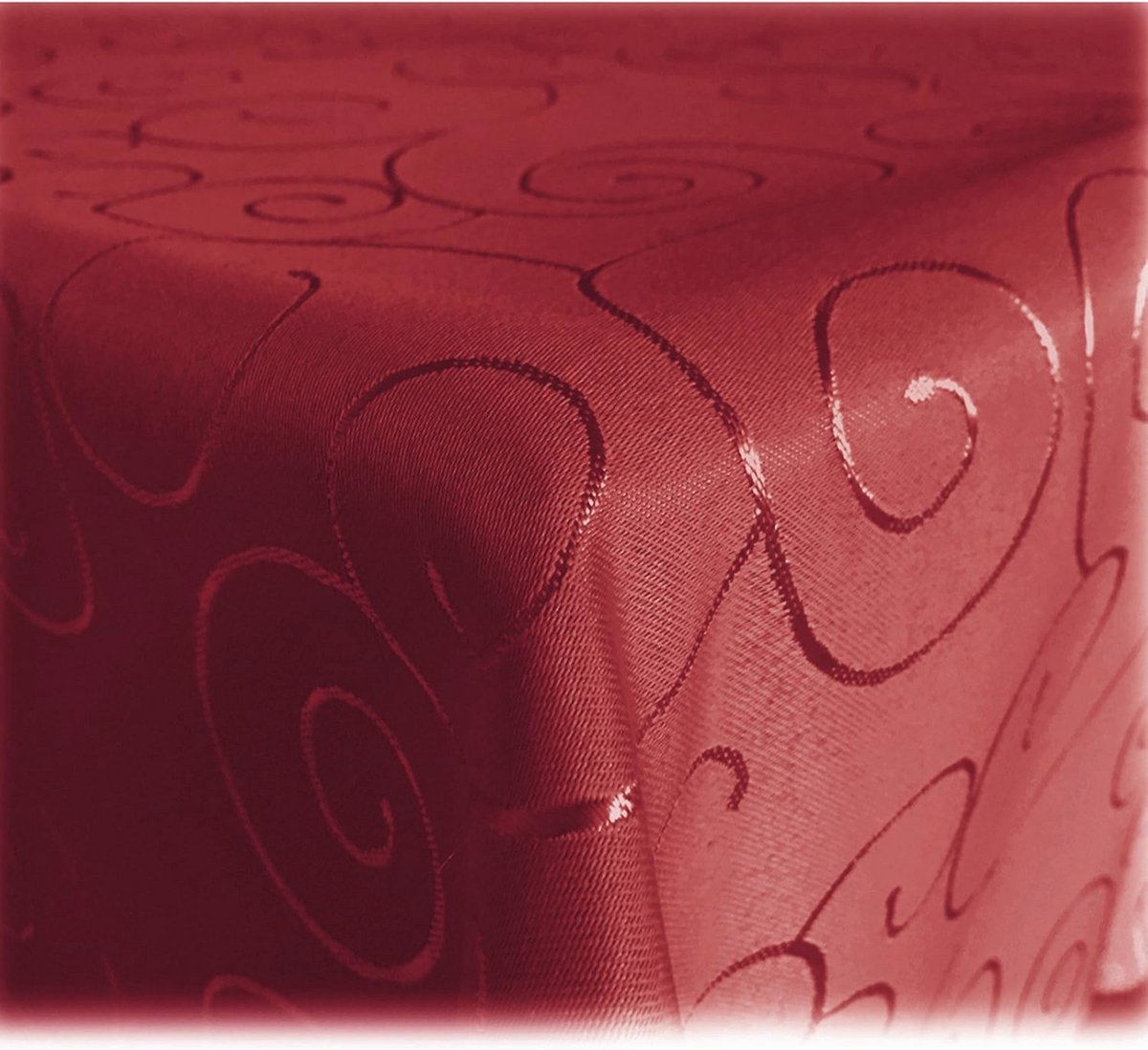 Elegante Tafelkleed met Zijden Ornamenten - 31 Maten & 7 Kleuren