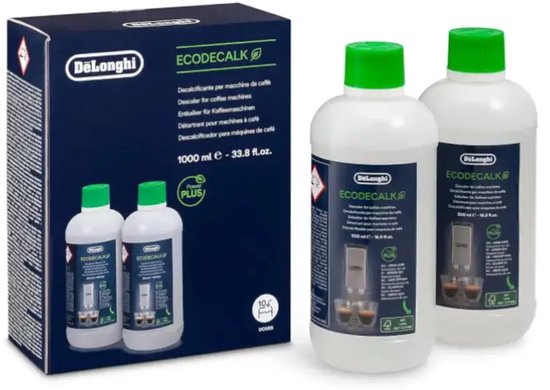 De'Longhi EcoDecalk DLSC502 - Universele Ontkalker - 2 x 500ml