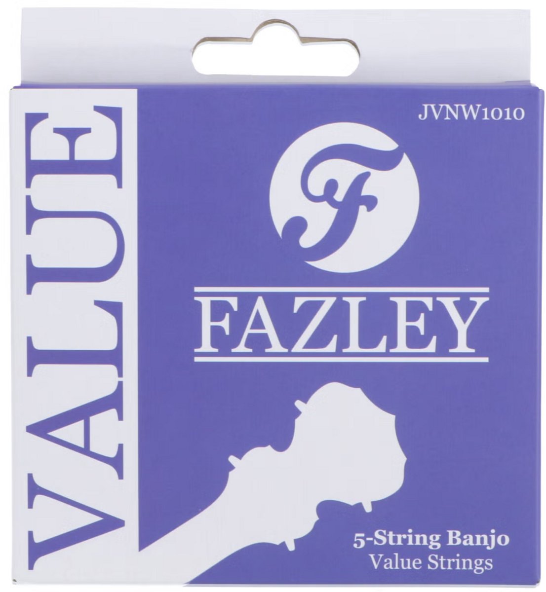 Fazley JVNW1010 Value Banjo Strings snarenset voor 5-snarige banjo (.010 - .023)