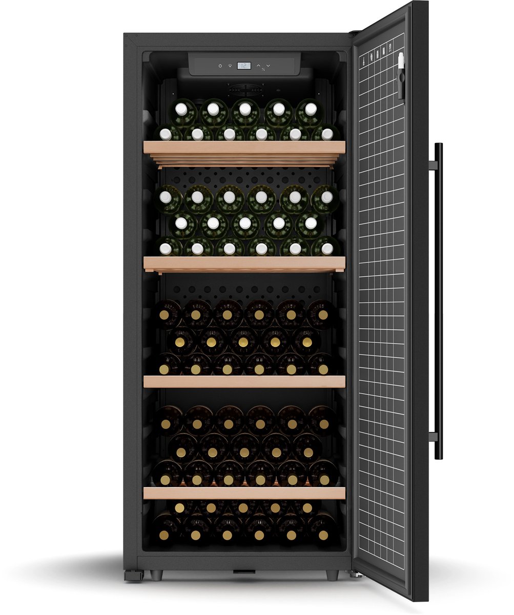 Klarstein CellarMax vrijstaande wijnkoeler - 114 flessen, - Klarstein - €763,99