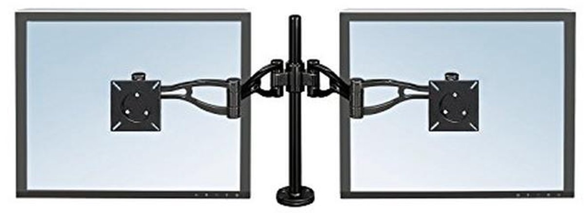 Monitorarm voor 2 Beeldschermen - Ergonomisch en Ruimtebesparend - Tot 26 Inch