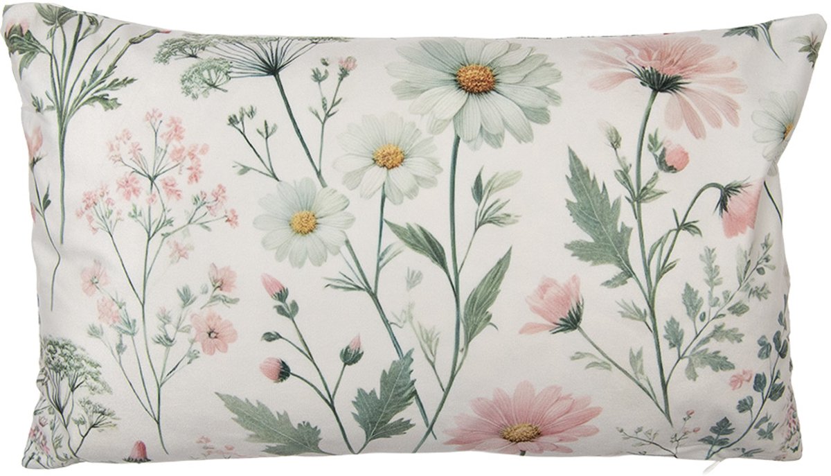 Kussenhoes 35x50 cm Beige Polyester
