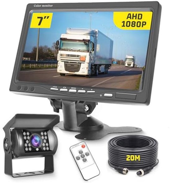 Achteruitrijcamera Auto 6M Kabel Voor Universele AHD Auto Achteruitrijcamera HD Achteruit Inparkeren Videomonitor Waterdichte Back-up Nachtzichtlens Parkeercamera