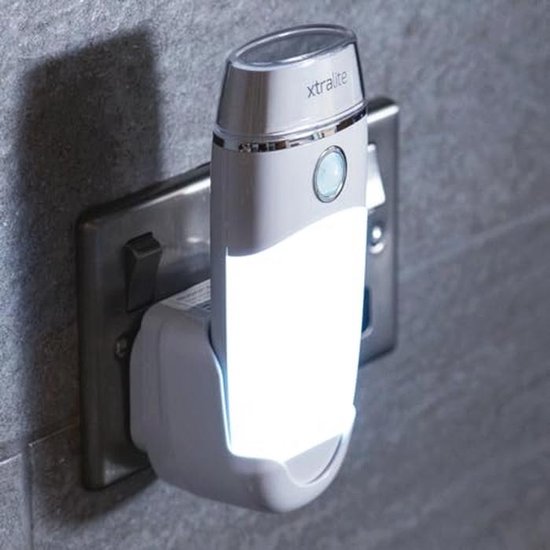 Oplaadbaar LED Nachtlampje en Zaklamp met Bewegingssensor | Inductieladen, Energiezuinig en Ideaal voor Noodgevallen — afbeelding 2