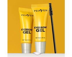 Wenkbrauw Gel – 10 ml – Inclusief Wenbrauwborsteltje – Eyebrow Gel - Brow Lift- Langhoudende Styling Gel – Transparant & Fixerend | make up -Kerst