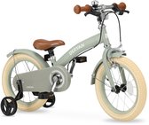 Vélo enfant Deryan Luxe 14 pouces - 3 en 1 - draisienne Vert