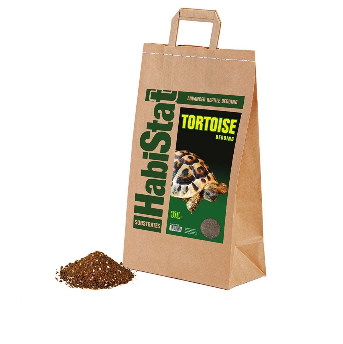 Habistat Landschildpadden Substraat 10 Liter - Bodembedekking