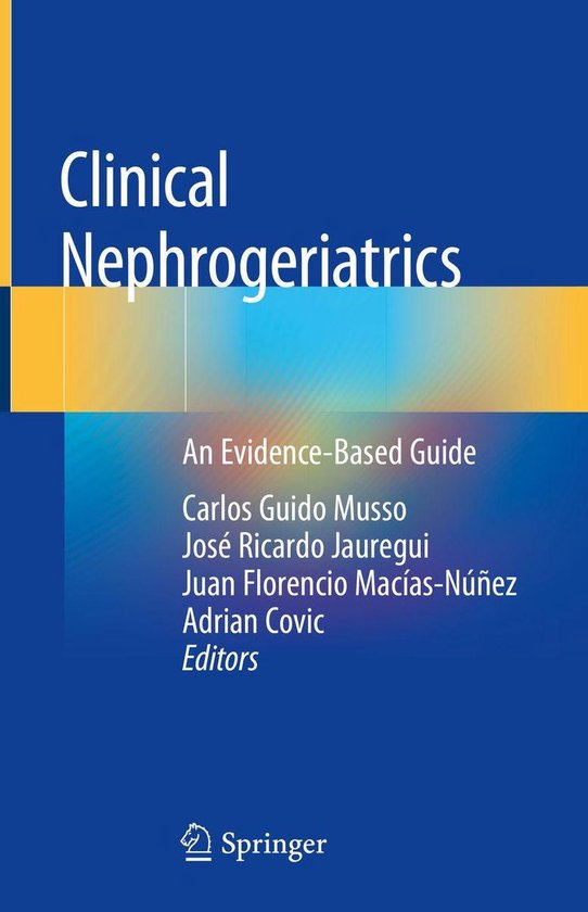 Clinical Nephrogeriatrics - cover