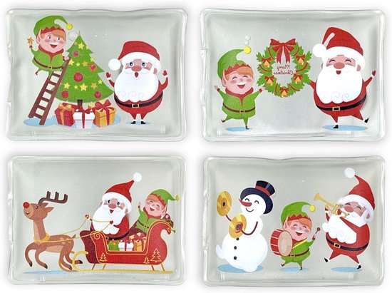 Herbruikbare handwarmer - 4 stuks - Onmiddellijke handwarmer voor warme handen in de
