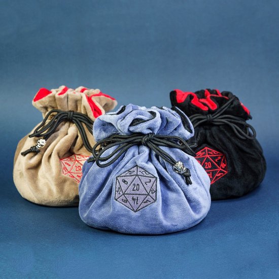 ruiruiNIE Velvet Dice Bag Bijoux Emballage Cordon Sac Conseil Jeu - Gris ruiruiNIE Velvet Dice Bag Bijoux Emballage Cordon Sac Conseil Jeu - Gris
