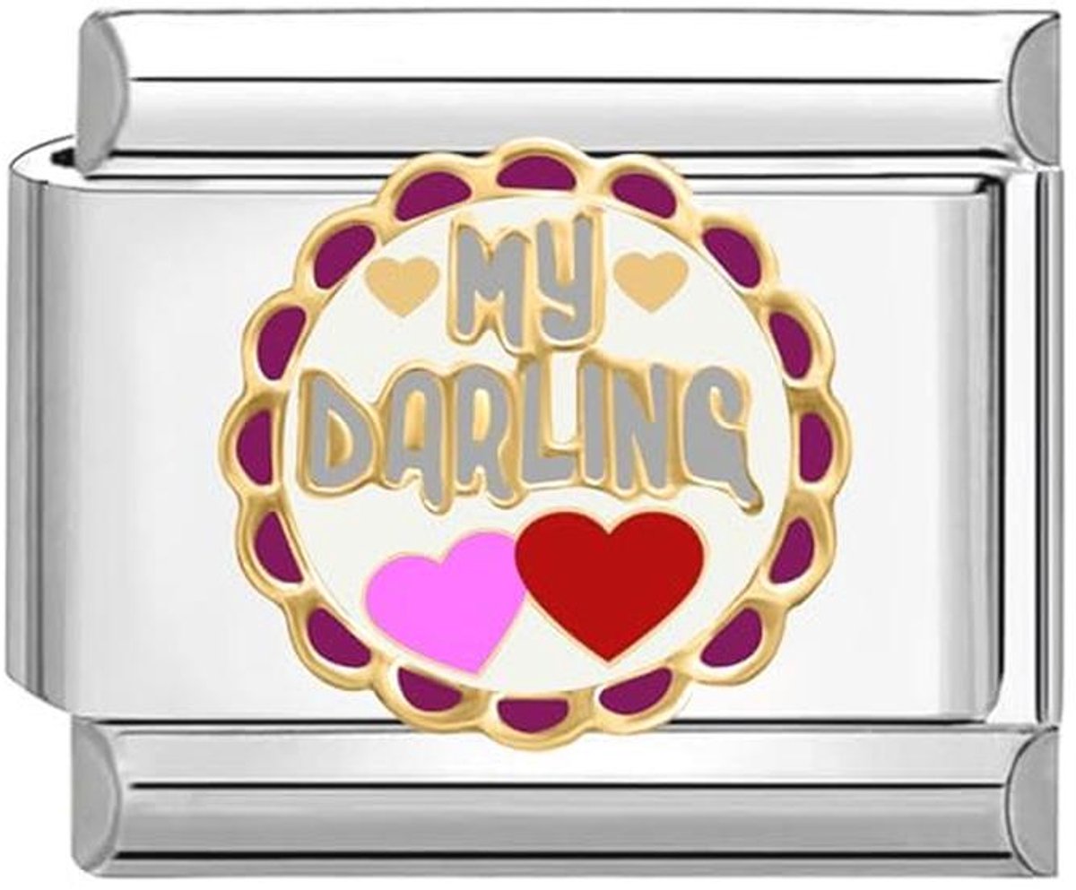 9mm Italiaanse Schakel Bedel Module voor Charms en Armbanden