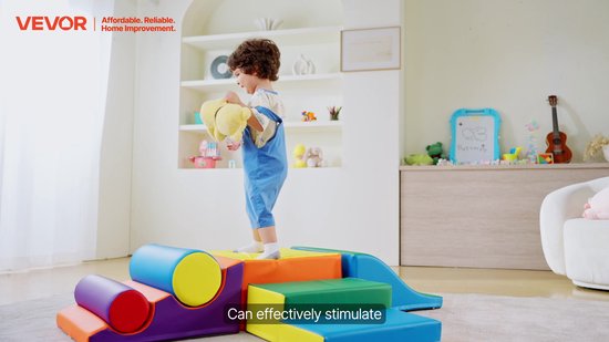 Zachte bouwstenen voor baby's om te klimmen: 4 stuks zachte bouwstenen voor kinderen, blauwgrijze bouwstenen, schuimbouwstenen, groot, soft play set voor binnen, kinderkamer, speelkamer
