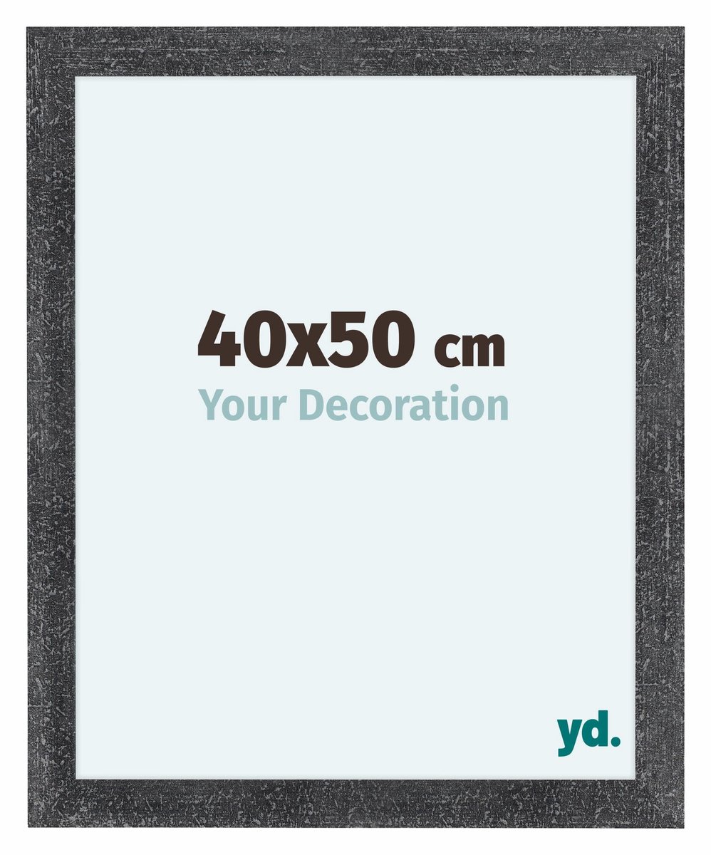 yd. Your Decoration - Fotolijst 40x50 cm - MDF - Grijs Geveegd - Como