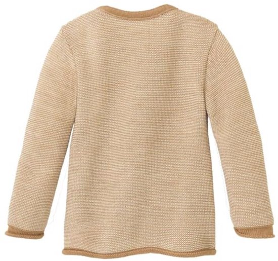 WE Fashion Heren fijngebreide trui van merinowol met capuchon - Maat L