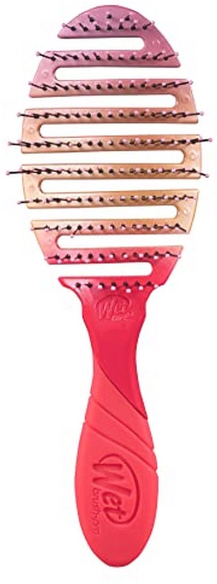 Professionele Flexibele Stylingborstel - Coral Ombre - Geschikt voor Alle Haartypes