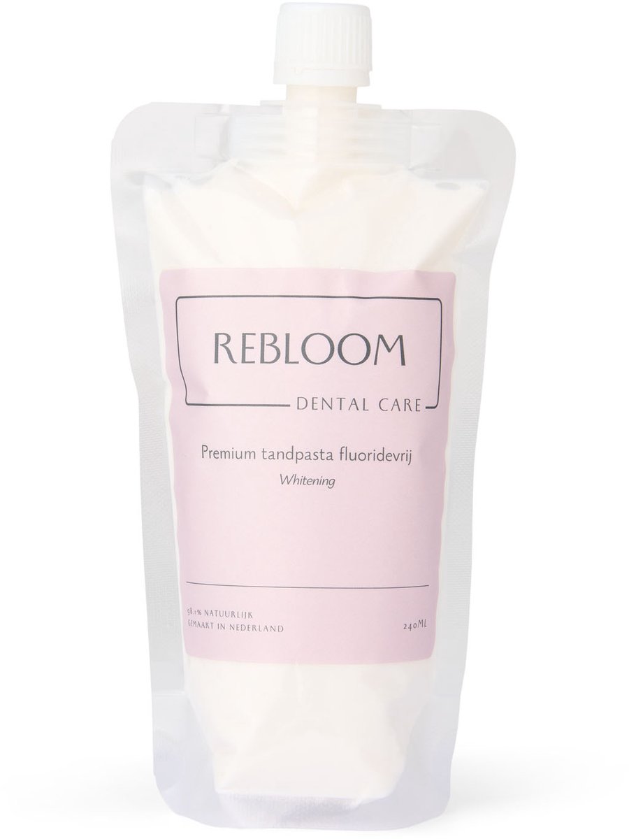 ReBloom Care tandpasta Startpakket Fluoridevrij - hydroxroyapatiet