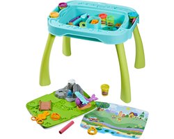 foto van Play-Doh 2-in-1 creatief starters station - Playdoh Mijn 1e all-in-one werktafel