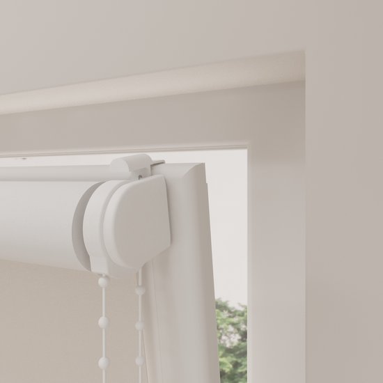 Store à enrouleur Easy Blackout Off White 90 x 190 cm