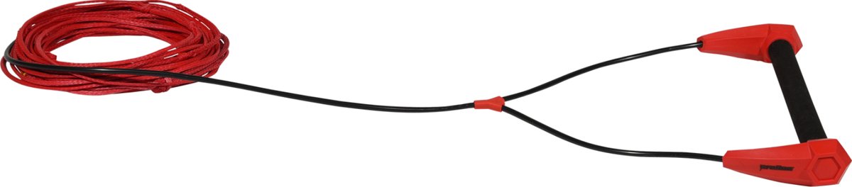 Proline 20 Meter Torq Waterskitouw en spectra handle - Rood