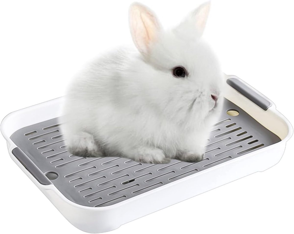 Stunq® Innovatieve en Ruimtebesparende Poepbak voor Knabbelaars en Kleine Pets - Hygiënische Oplossing