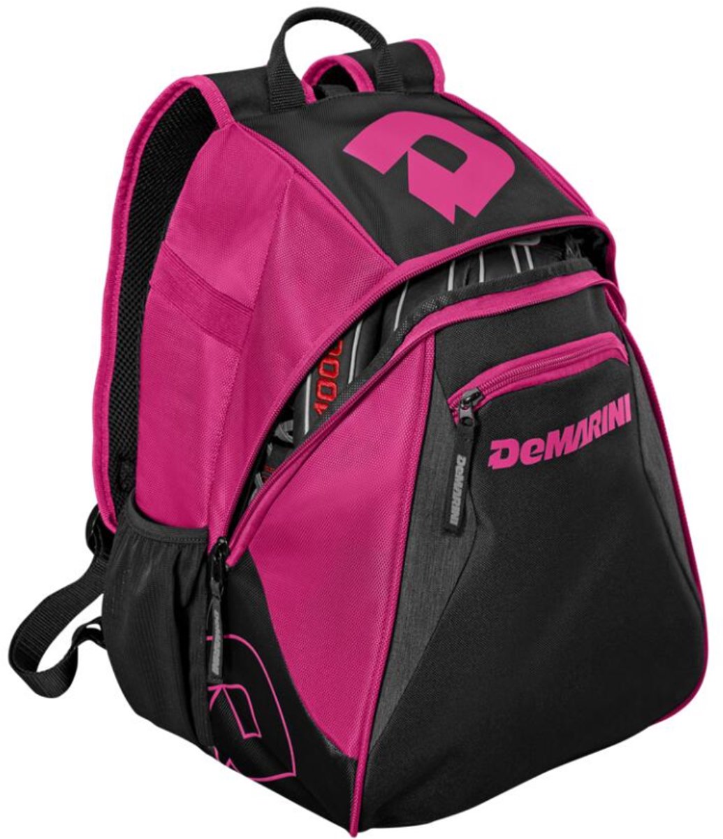 DeMarini WTD9106 Voodoo Jr. Kleur Hot Pink Backpack voor Sport Honkbal/Softball