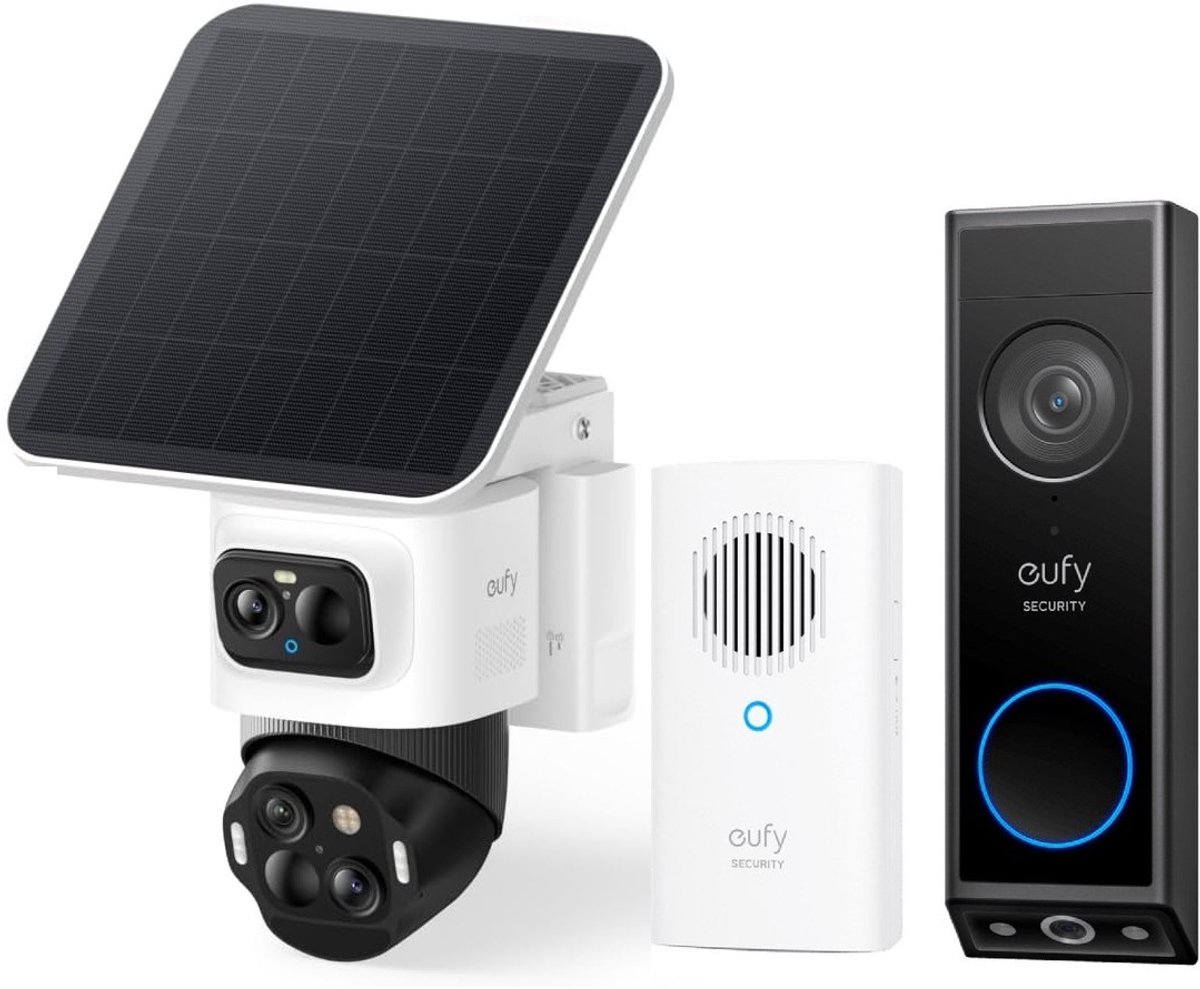 eufy eufyCam S4 Beveiligingscamera met E340 Video Deurbel
