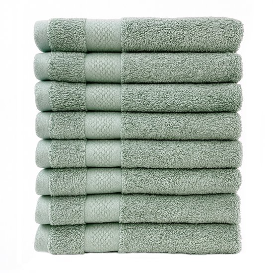Bộ Khăn Tắm chất lượng cao GREEN MARK Textilien 10 chiếc màu vàng