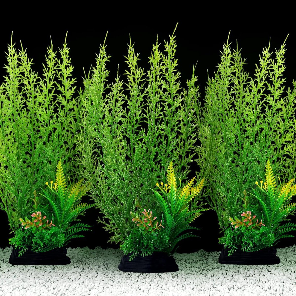 Cosensi - Aquarium accessoires voor grote planten en groene decoraties - 3 stuks