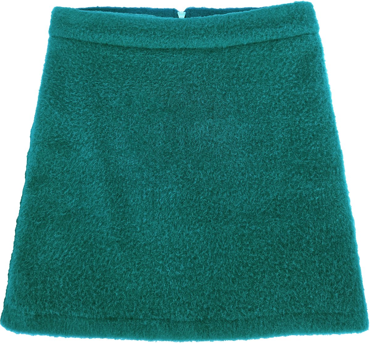 Zoen Woman - Esmee Fluffy rok - Fur skirt - a-lijn rokje - Emerald Green / groen - XS