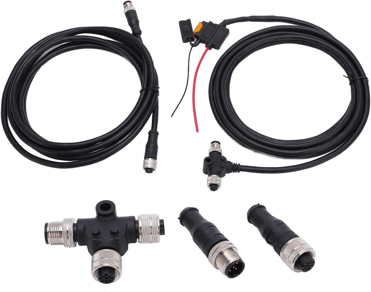 Waterdicht Marine NMEA 2000 Netwerk Starter Kit met T-connectoradapter en Weerstand - Voor Boot Navigatie - 3-poorts\param{}