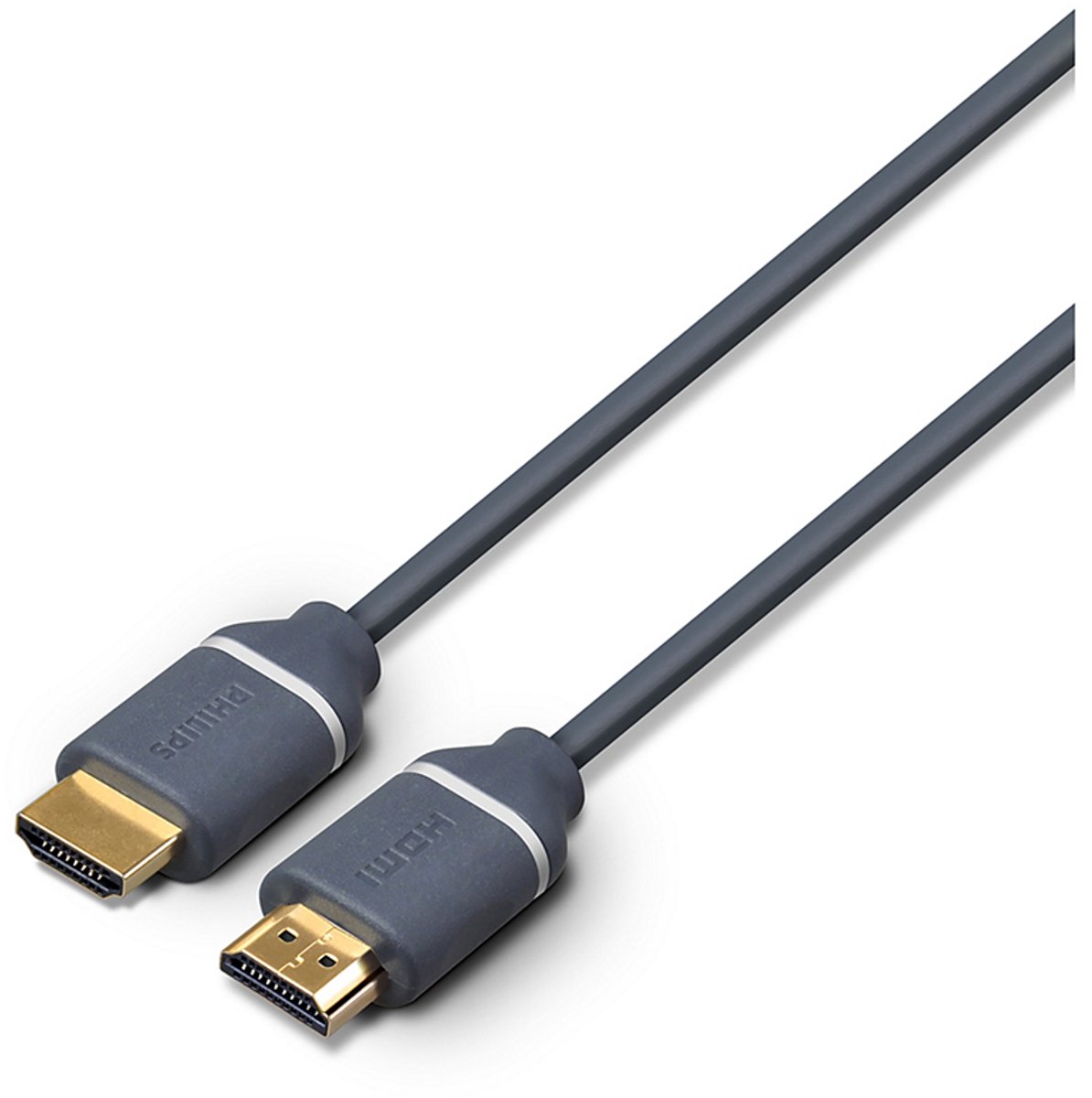 Philips HMDI Kabel SWV5610G - 1.5 M - HDMI naar HDMI - 4K en UHD 2160p - Grijs