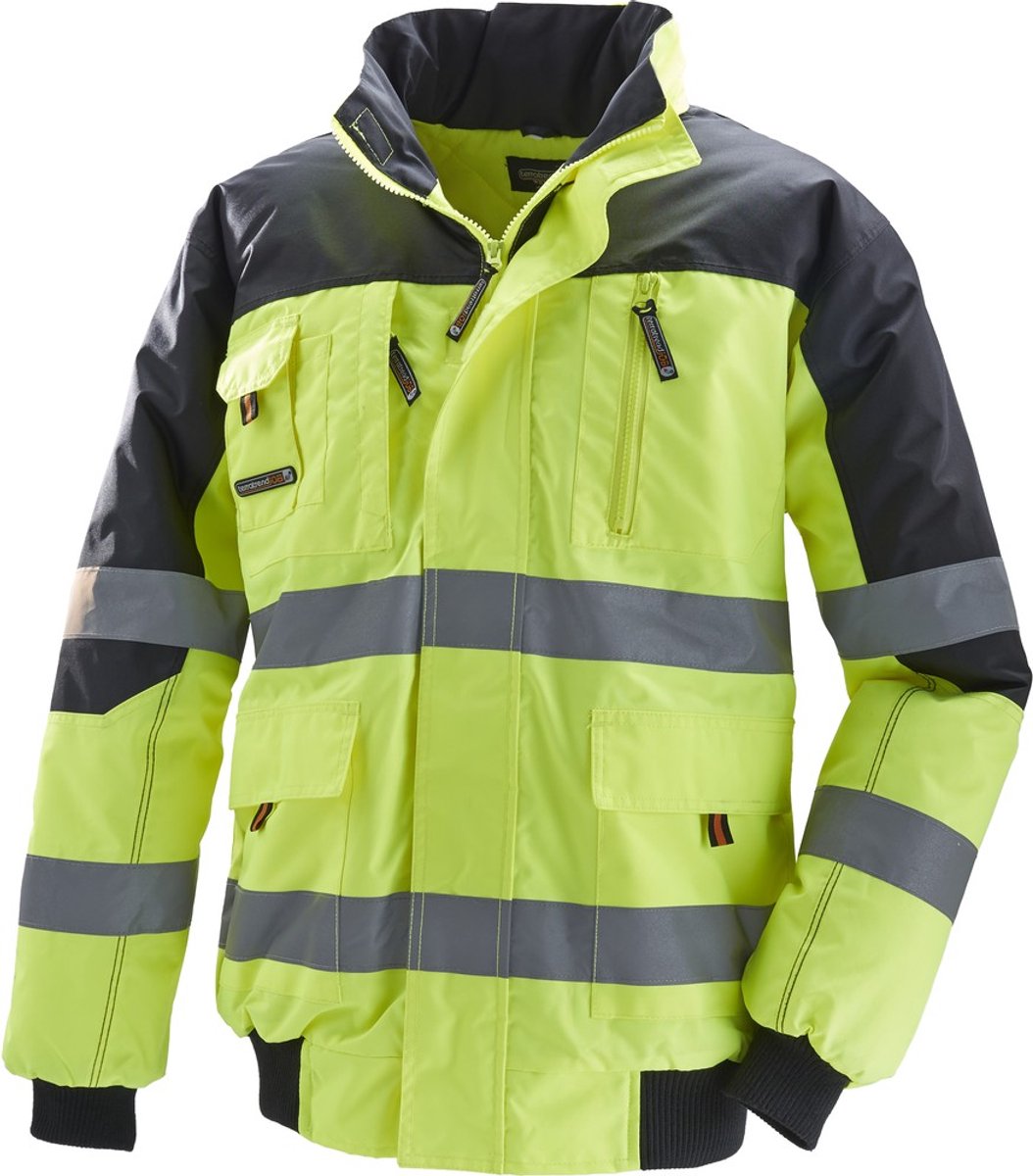 Terratrend Job Warnschutz Pilotenjacke Gelb-L
