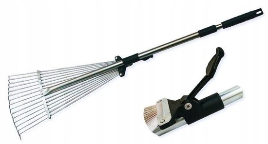 Telescopische Grashark Verstelbaar Metaal 18-52cm Breed — afbeelding 2