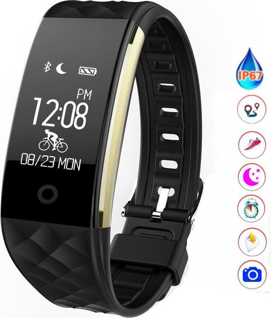 TKSTAR IP67 Waterbestendig Fitness Tracker 0.96inch Scherm Hartslag