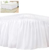 Epinki Stof ruches, super kingsize bedrok, 180x220cm, diepe zak 45