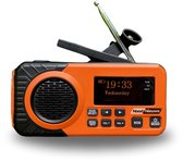 NoodNieuws Pro Noodradio – DAB+/FM – 5000mAh Powerbank – Zonnepaneel