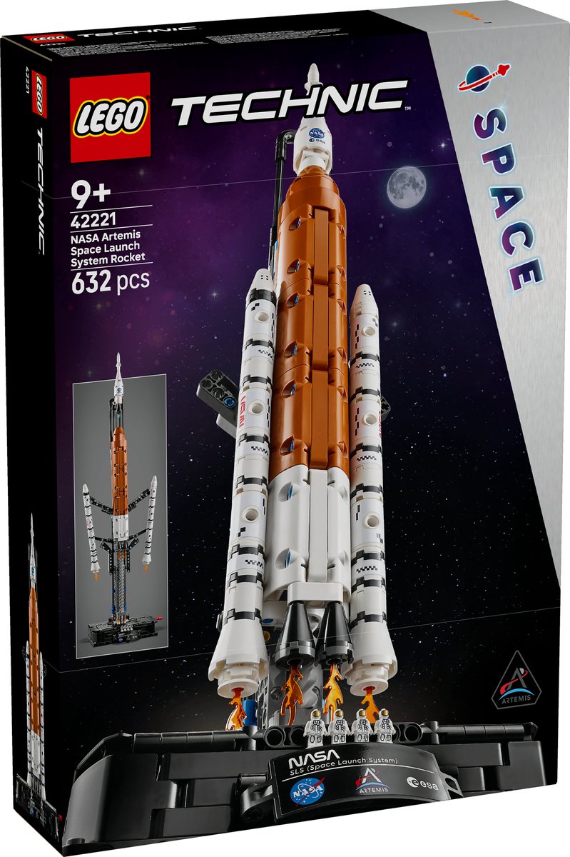 LEGO® Technic NASA Artemis Ruimteraket - 42221 — afbeelding 10