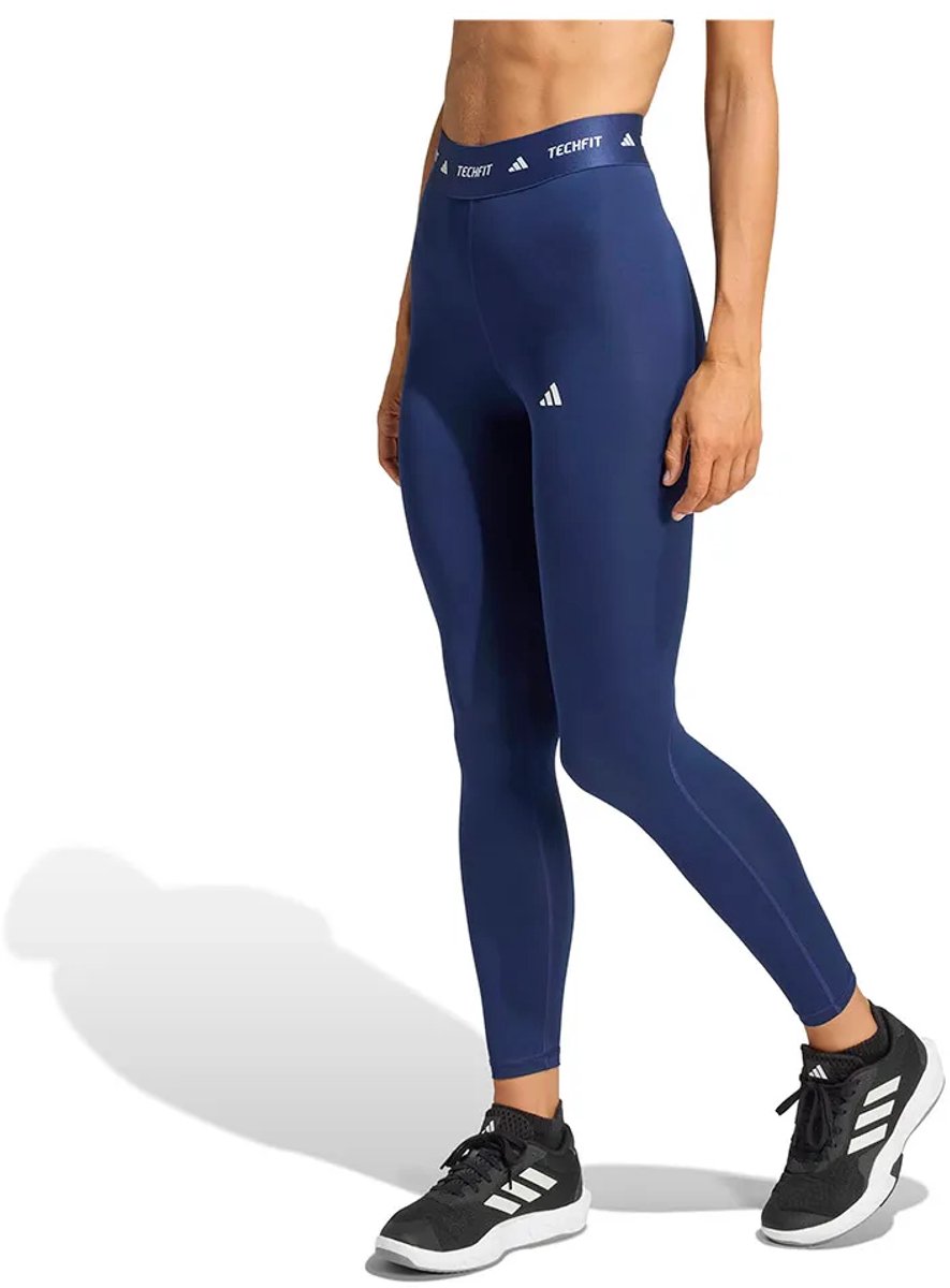 Adidas Techfit 7/8 Leggings Vrouw Blauw