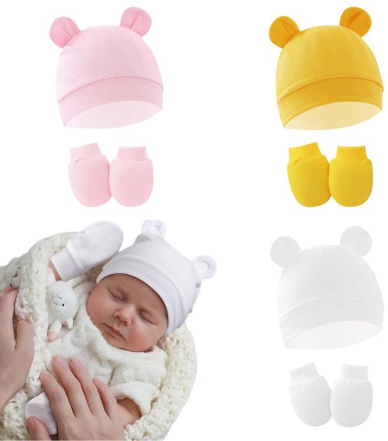 Schattige Baby Wintermuts met Dubbele Pompon Warme Gebreide Muts met Oorbeschermers Peuter Jongen Meisje Verdikte Katoenen Voering Oorkleppen Beanie kopen vanaf een prijs van 2.46