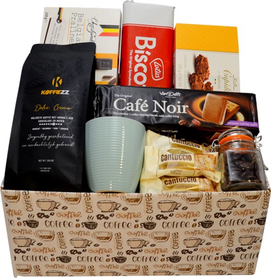 koffiezz verrassend cadeau pakket met koffie